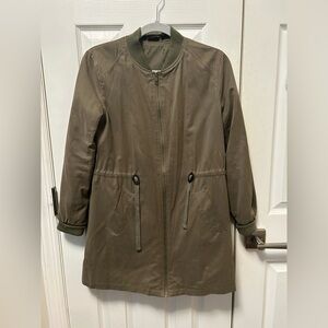 Olive Green Bomber Jacket